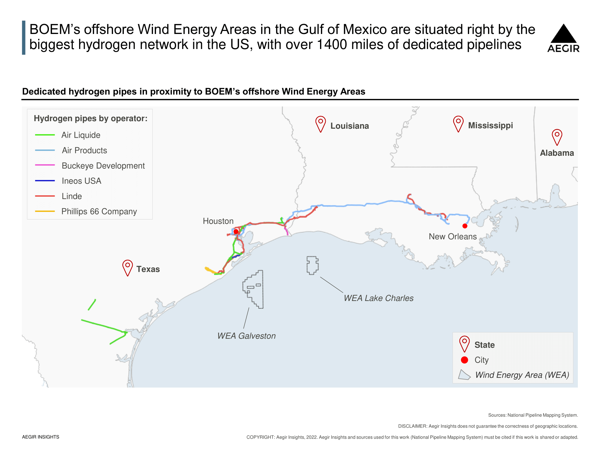 Offshore wind in the Gulf of Mexico could power clean hydrogen hubs in ...
